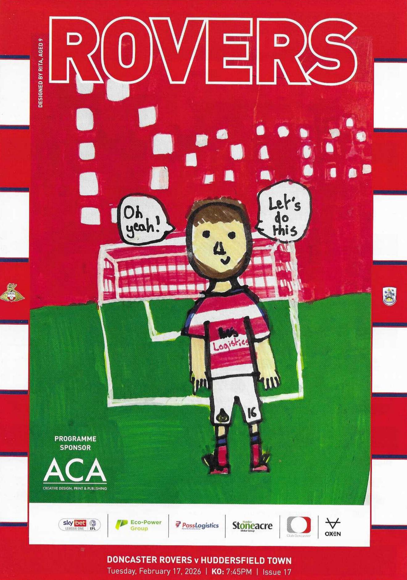 DONCASTER ROVERS v HUDDERSFIELD TOWN 2025/26